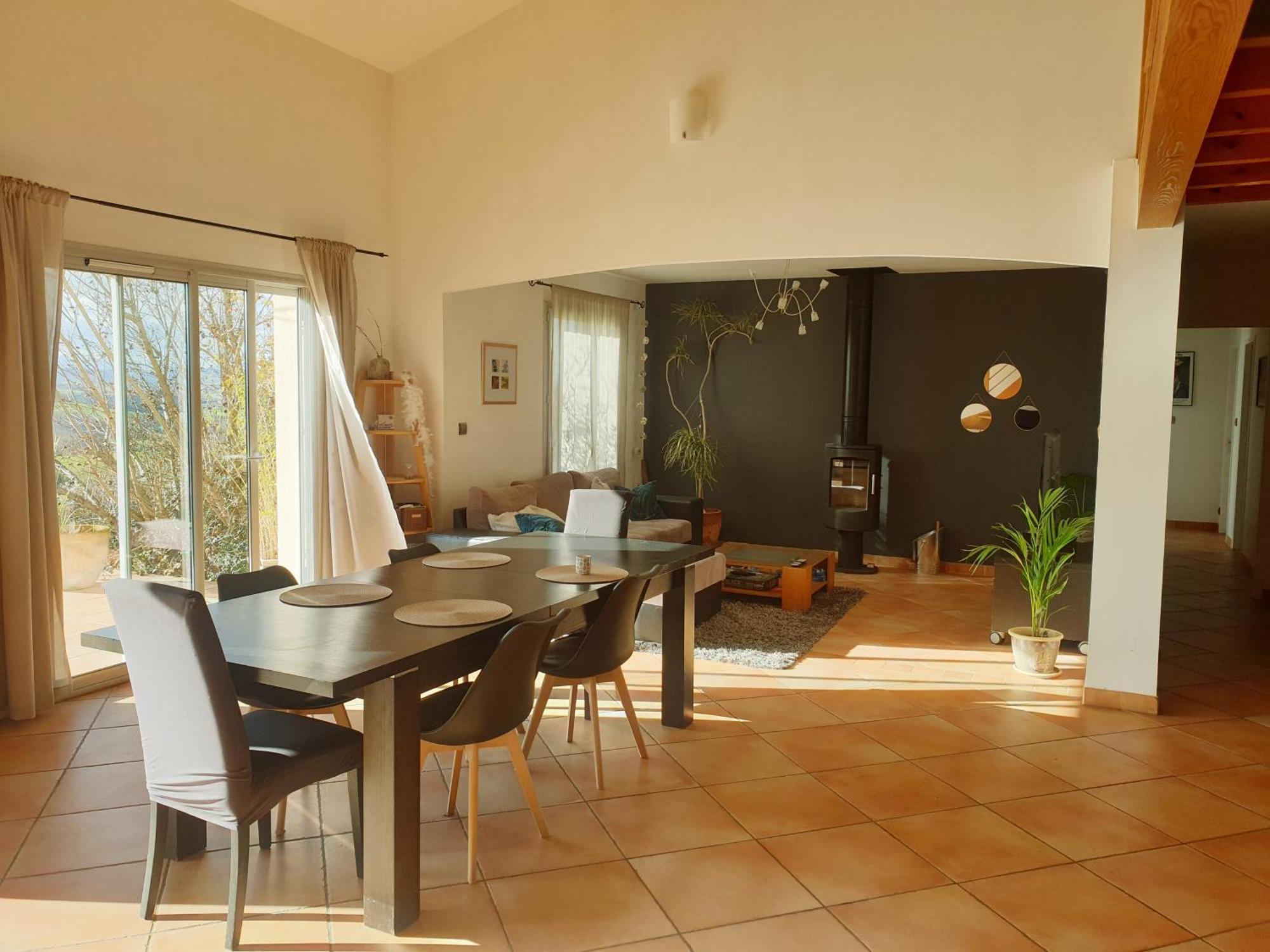 Maison Spacieuse Face Aux Pyrenees Carla-Bayle Pokoj fotografie